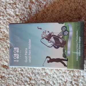 10LOL golf pens and pen holder brand new unopened